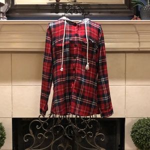 Flannel Hoodie